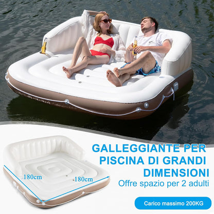 Materasso Gonfiabile con Tendalino