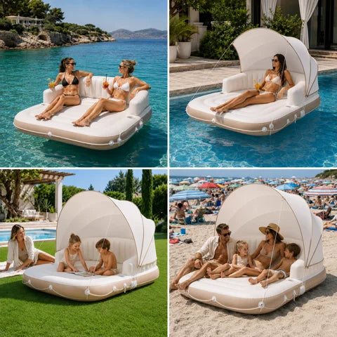 Materasso Gonfiabile con Tendalino